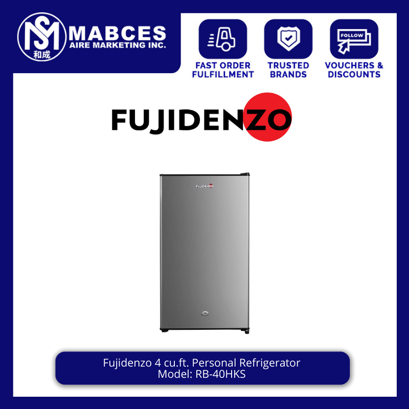Fujidenzo 4 cu.ft. Personal Refrigerator RB40HKS Lazada PH