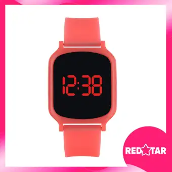 led watch rubber strap