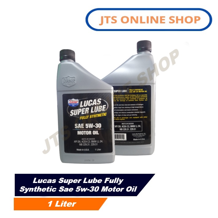 Lucas Super Lube Fully Synthetic Sae W Motor Oil Lazada Ph