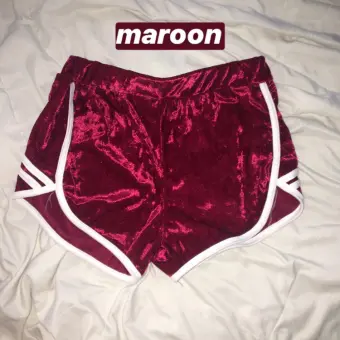 cheap velvet shorts