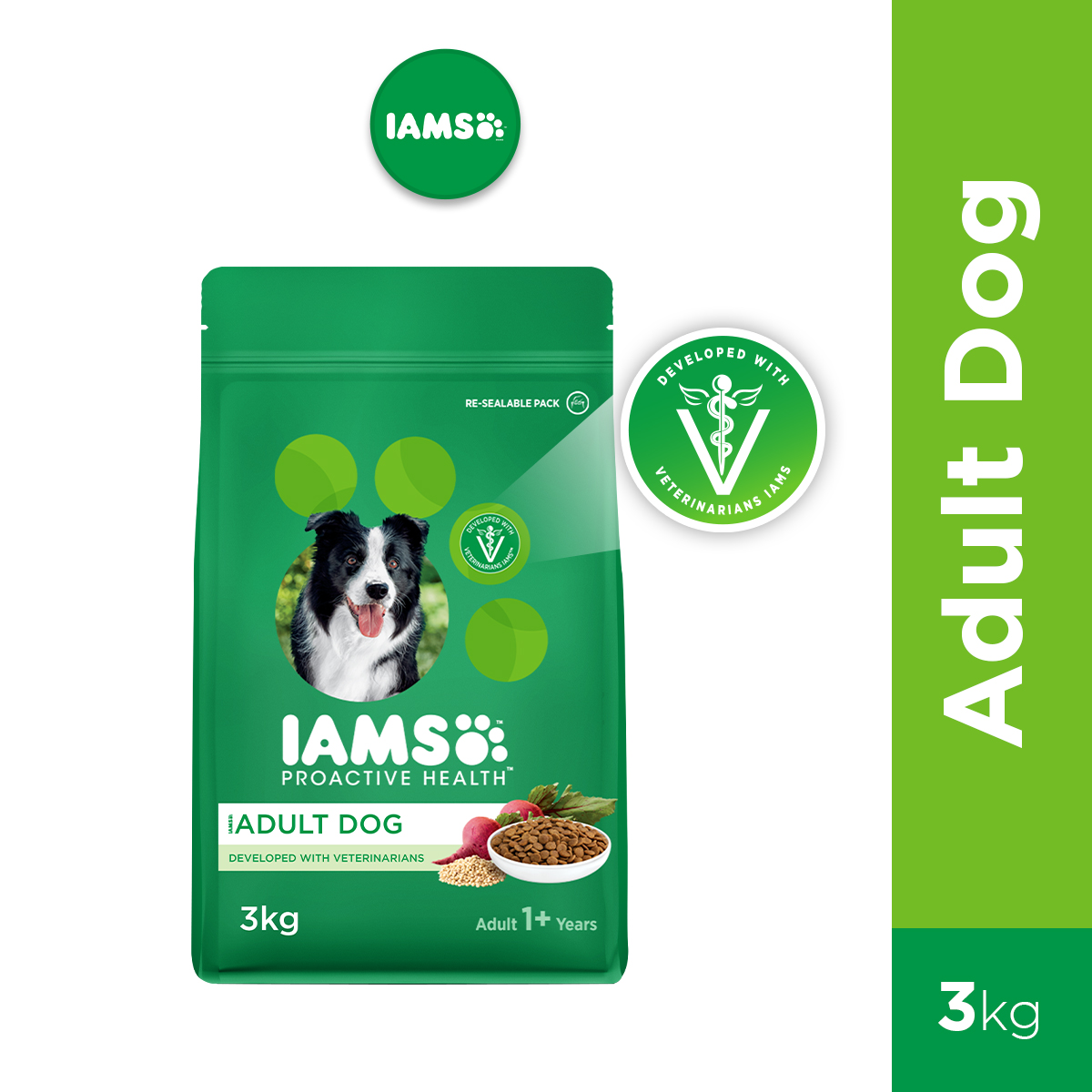 can dogs eat iams dry cat food