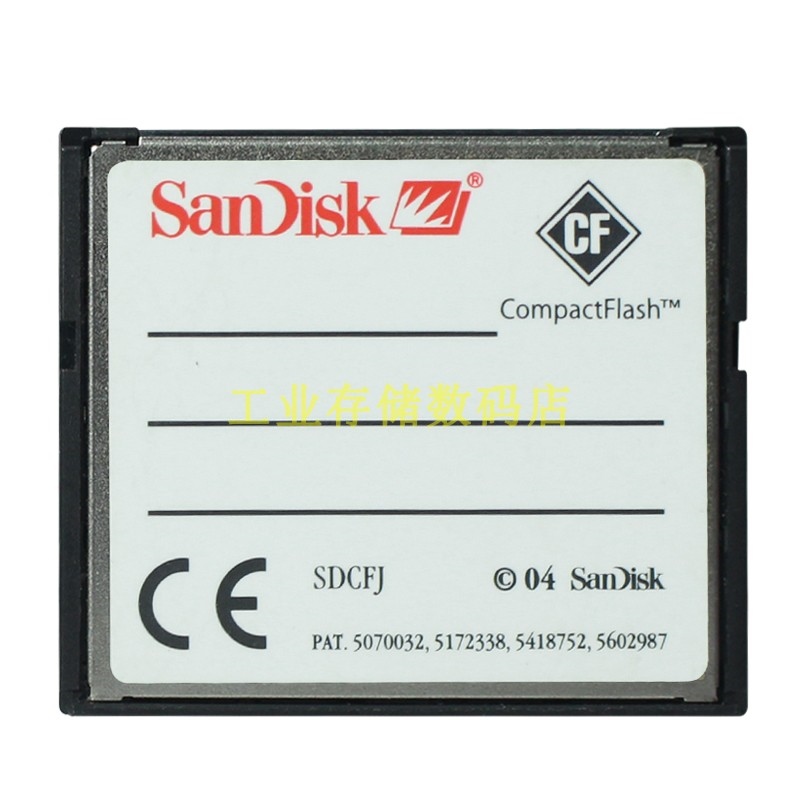 Original SandiskCF SanDisk CF card 256M industrial CNC machine tool memory Mitsubishi Fanako