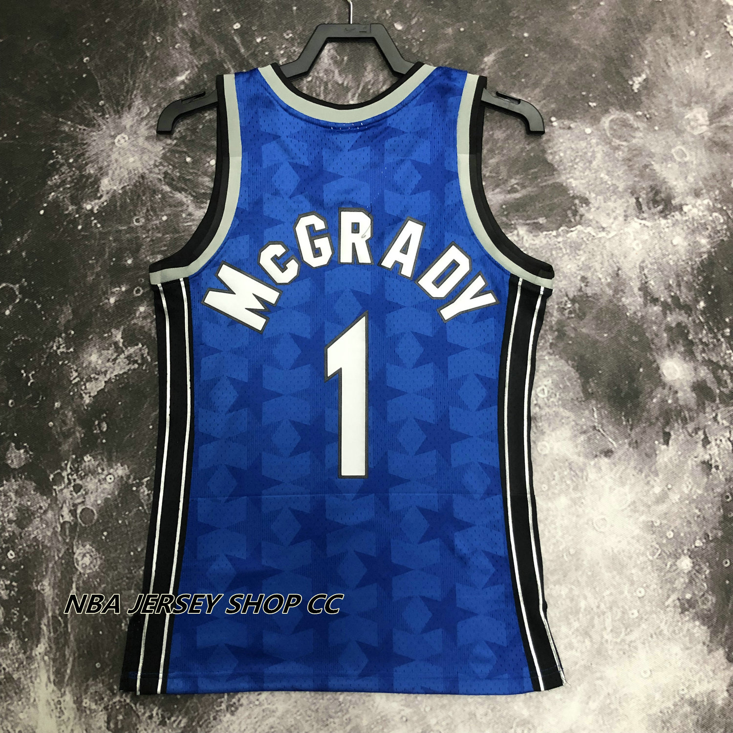 🏀ORLANDO MAGIC #1 TRACY McGRADY VTG AUTHENTHIC HOME STAR NBA JERSEY MENS -  54