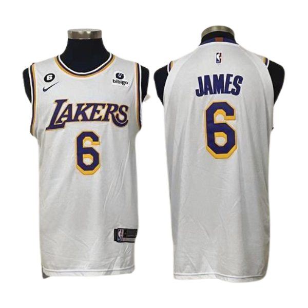 Camiseta Basquet Nba A Lakers Lebron James 6 Lic Oficial En3