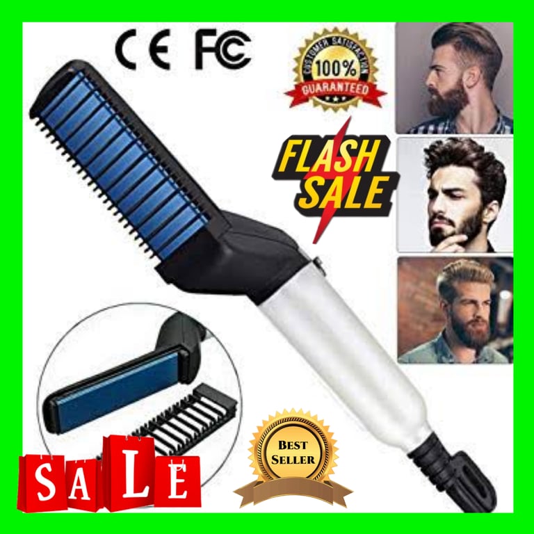 best mens beard straightener brush