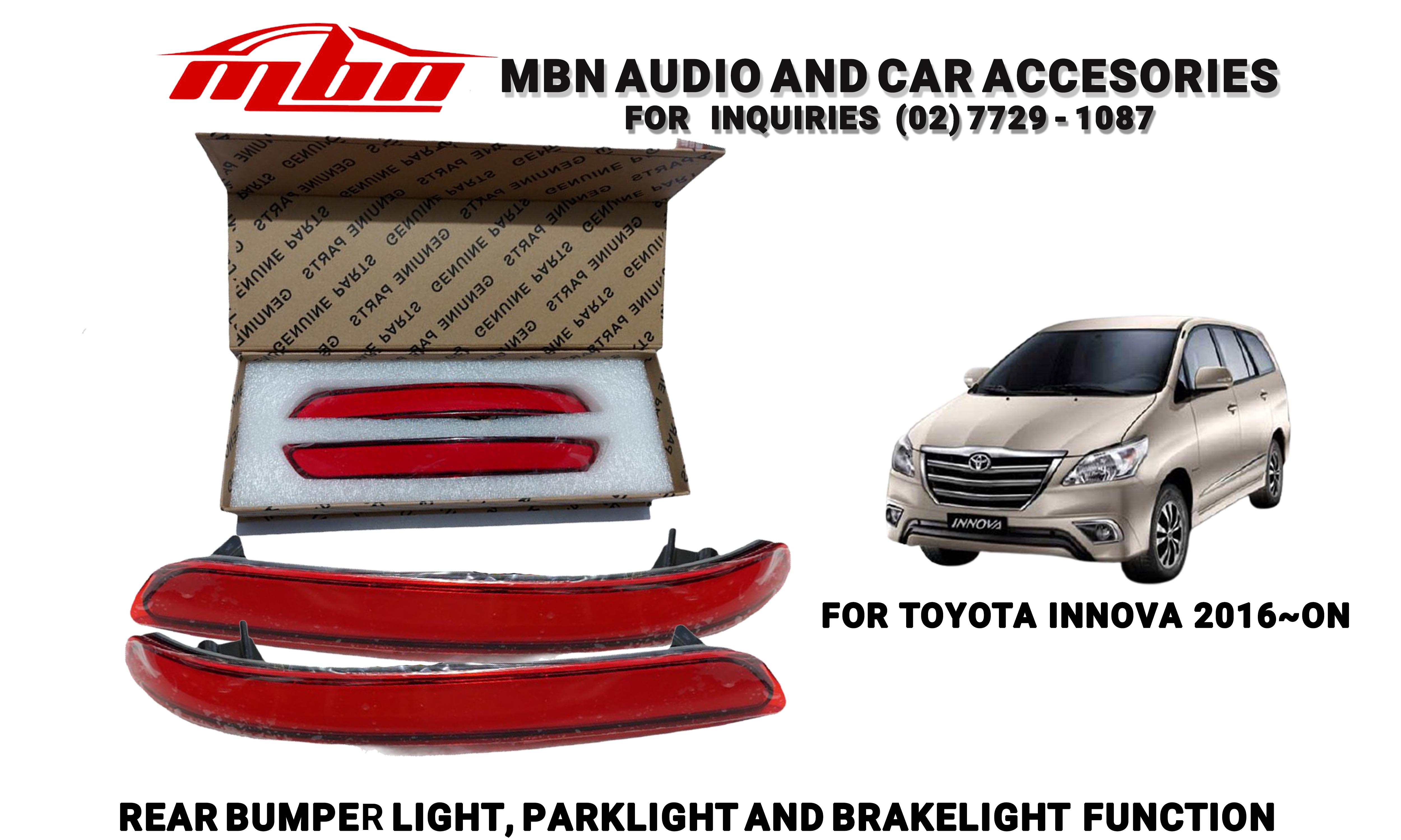 YCL Red Rear Bumper Light, Park light and Brake light Function for ...