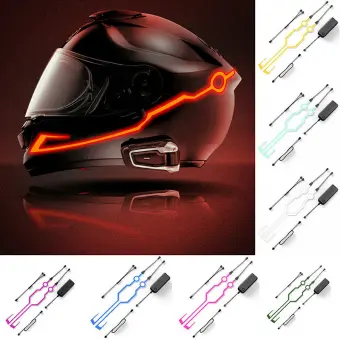 helmet with signal lights