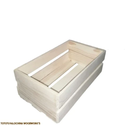 Wooden Box Crate / Storage Box Crate