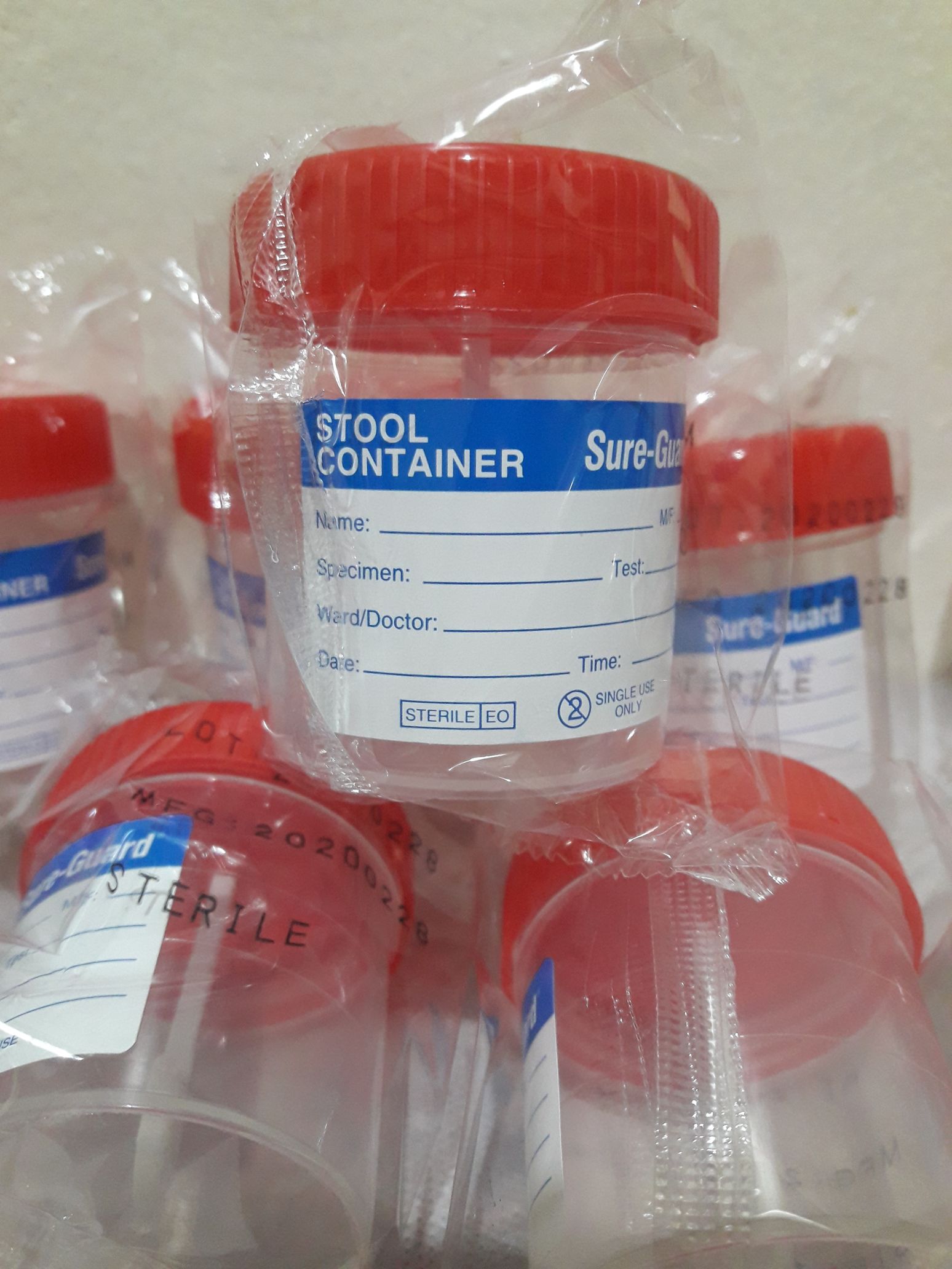 SUREGUARD STERILE SPECIMEN BOTTLE (STOOL) 60ML Lazada PH