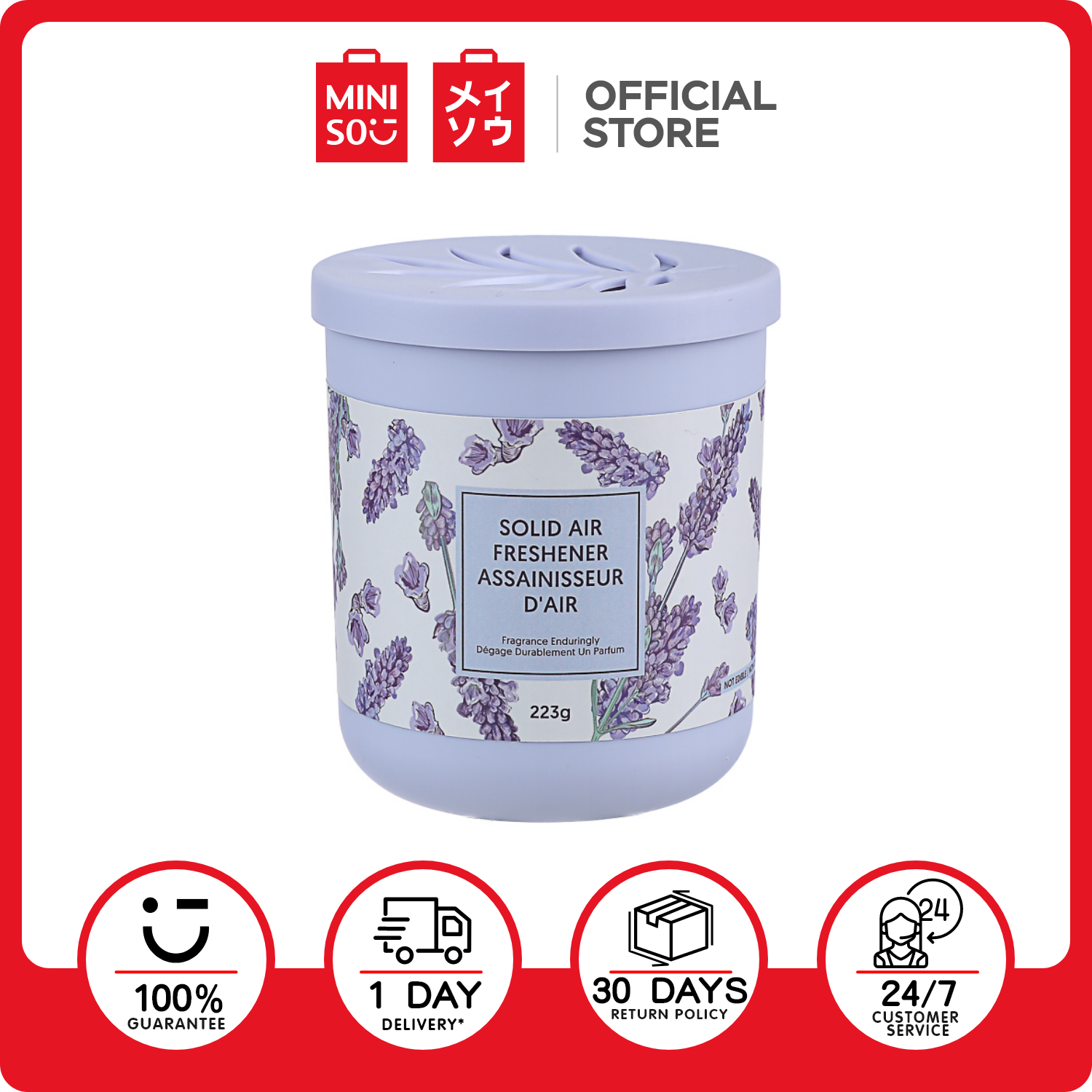 MINISO Lavender Solid Air Freshener Lazada PH