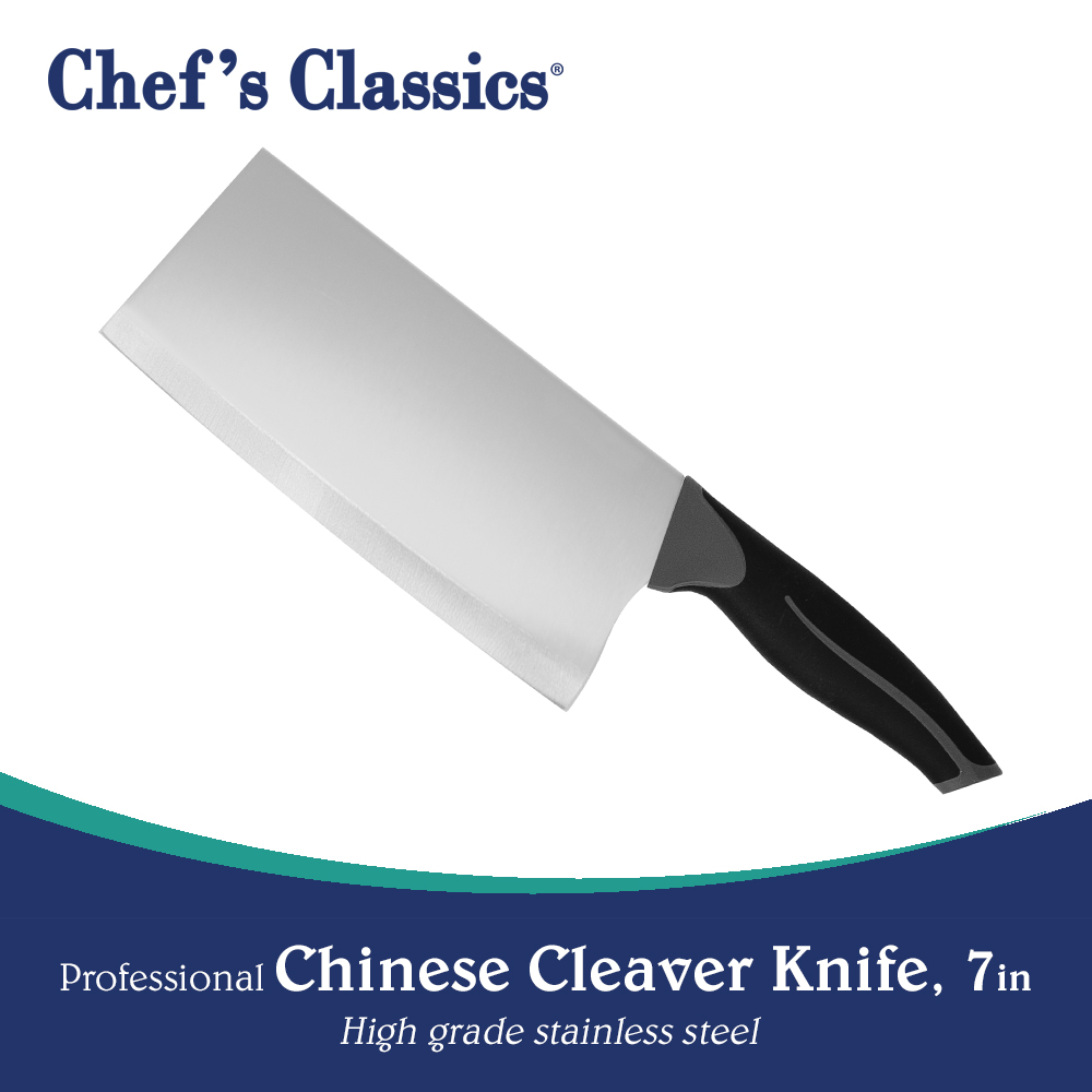 Classic 7.75 Chop & Slice Chinese Knife / Cleaver - Heavyweight