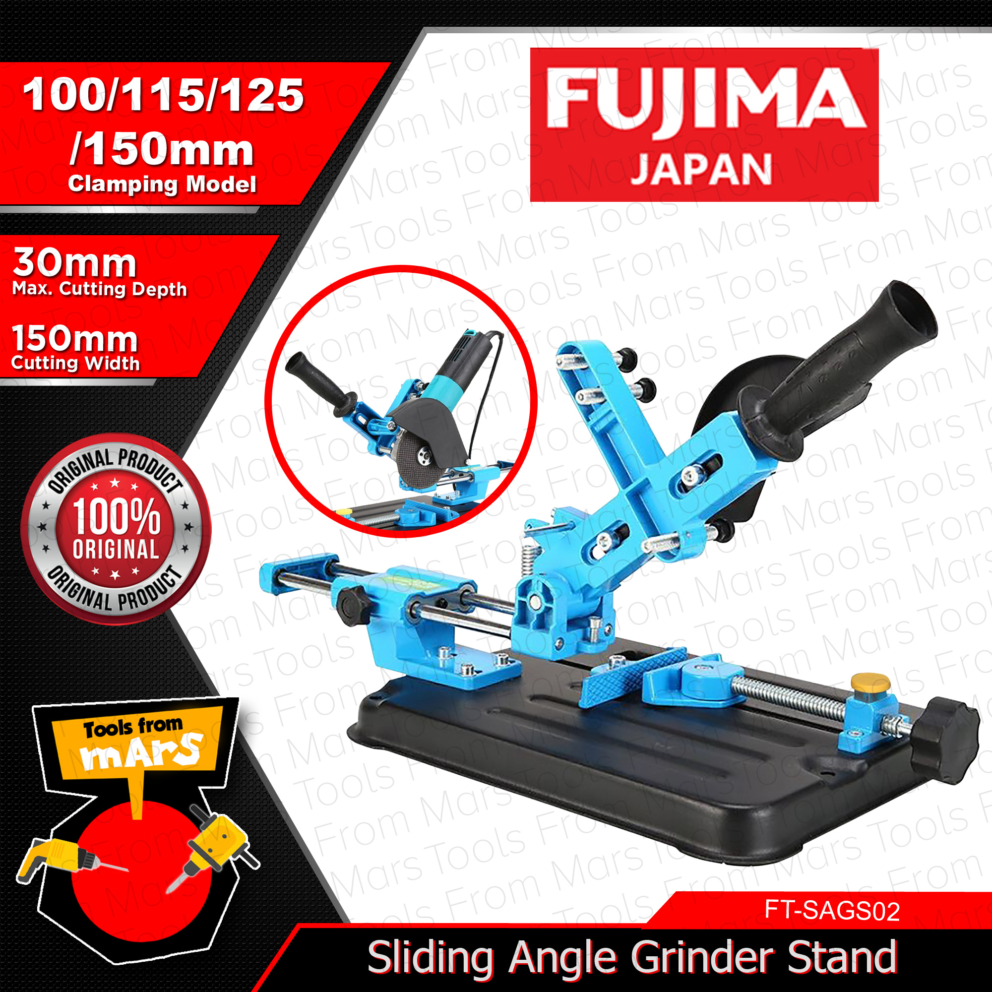Angle Grinder Fixed Bracket Polishing Machine Conversion Cutting Machine Table Saw Desktop Pull Rod For 100/125 Angle Grinder - View #6