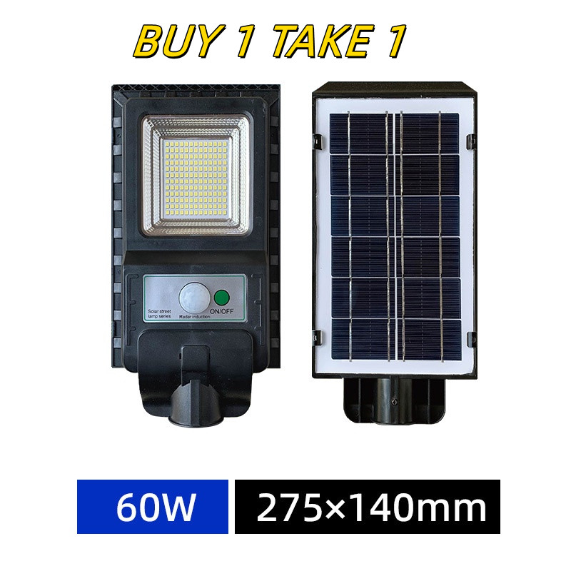 （BUY 1 TAKE 1）CBLUE 5 Year Warranty LED Solar Outdoor Power Lamp Garden ...