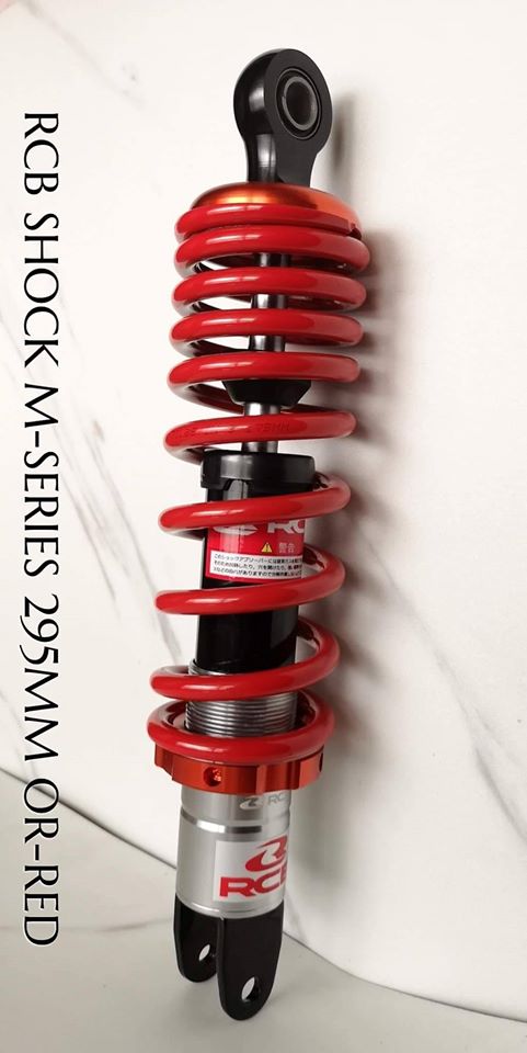 Rcb 295mm M Series Motorcycle Shock Absorber 1 Piece Only 2 Color Variation Compatible W Mio Mxi 125 Soul 125 I 125 Honda Beat Scoopy Honda Click Skydrive Lowered Lazada Ph