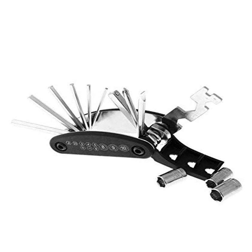 Bike Repair Tool Kit, Bicycle Cycling Mechanic Fix Tools Set, 16 in 1 ...