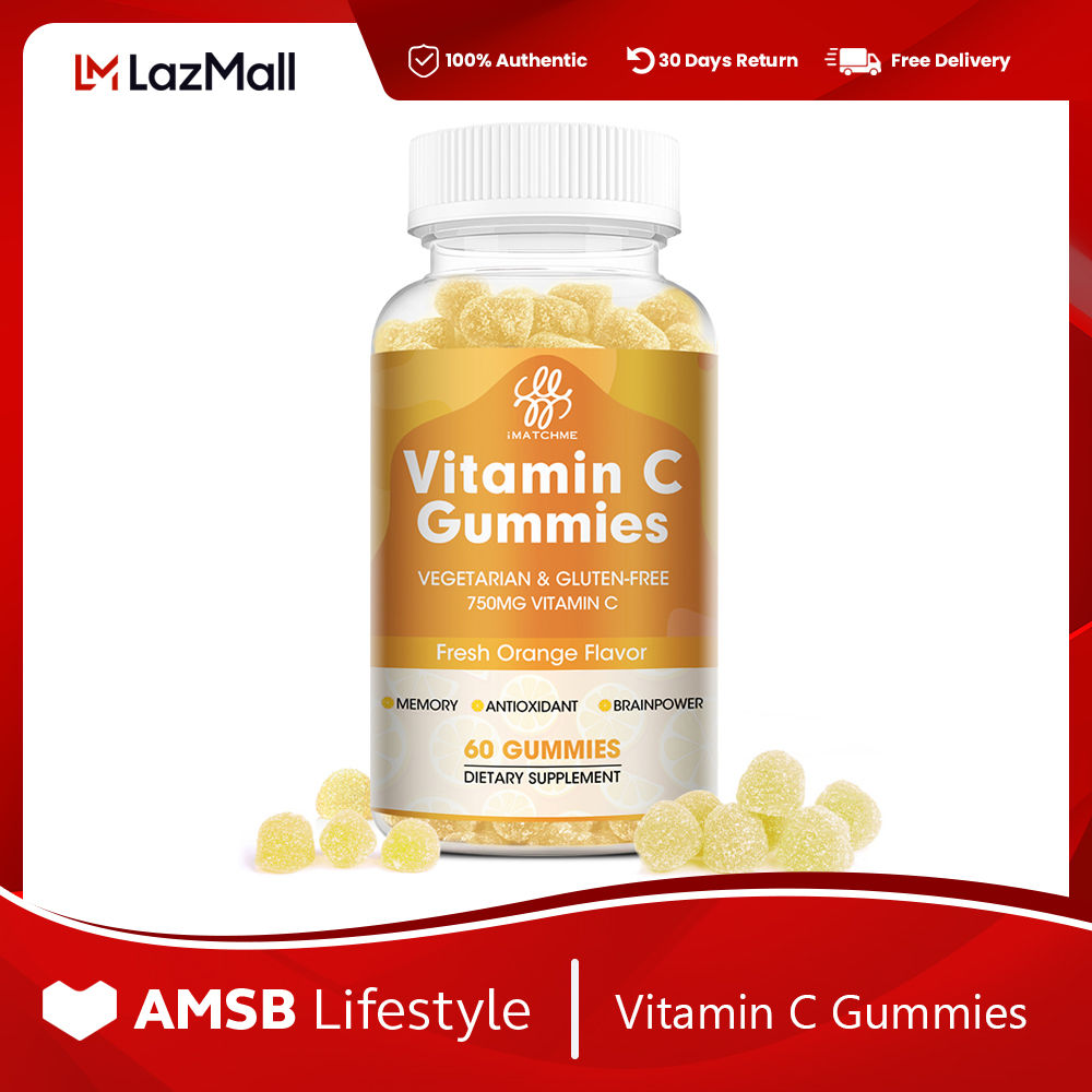 iMATCHME Vitamin C Gummies Maintain Skin Elasticity Prevent Scurvy