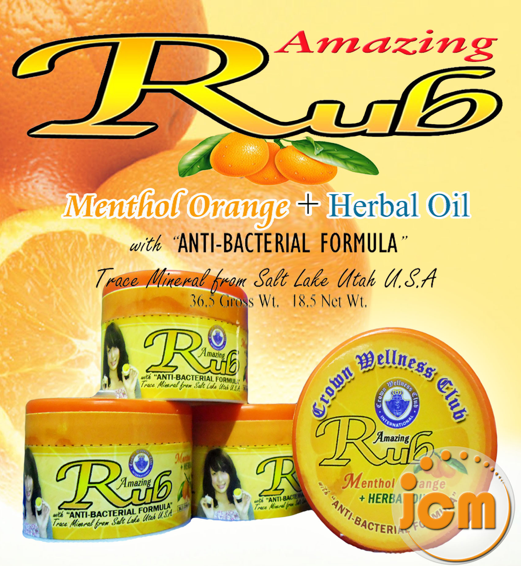 1 DOZEN AMAZING RUB (Expiration Date May 15, 2025) Lazada PH