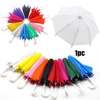 New Style Baby Toy American Doll Accessories Colorful Toy Umbrella Mini umbrella Rain Gear Doll Embellishment