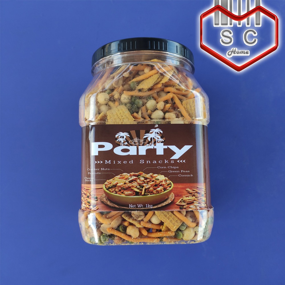 Shopping Circuit Party Mixed Snacks Craker, Peanuts, Cheese Sticks Corn