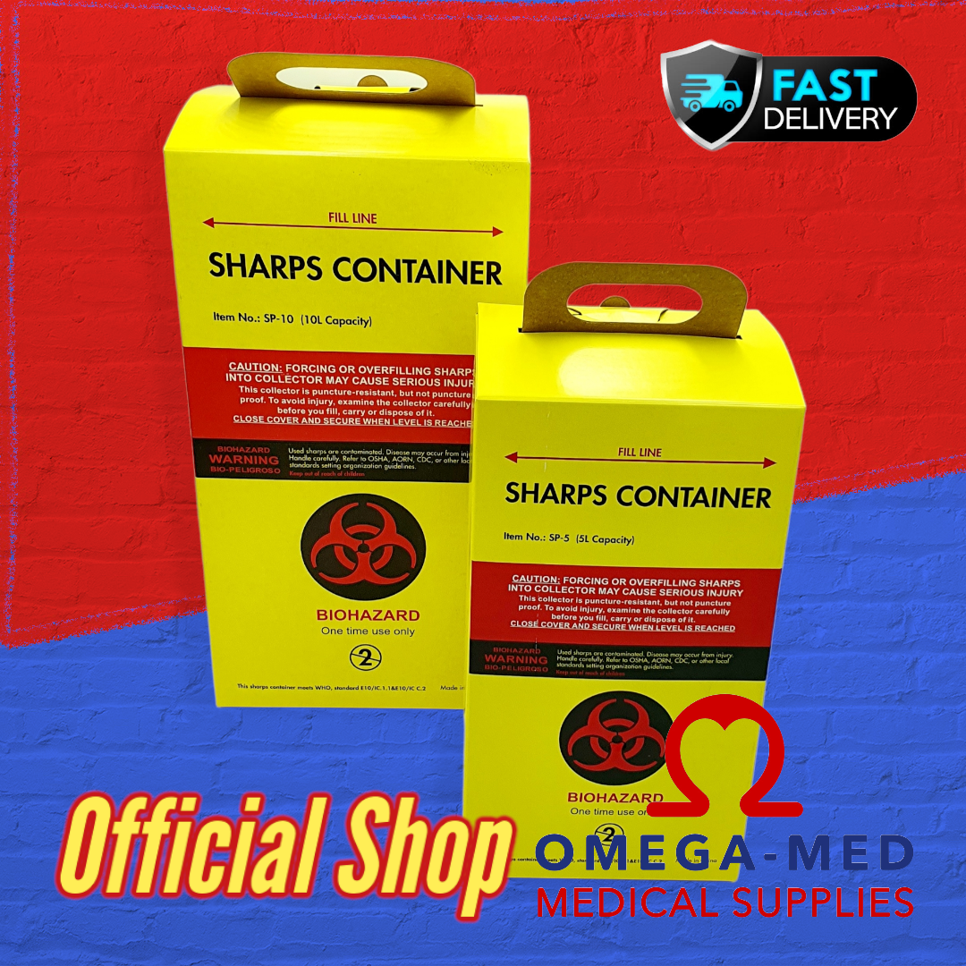 Disposable Sharps Container (per piece) Lazada PH