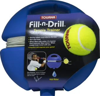 tourna fill and drill tennis trainer