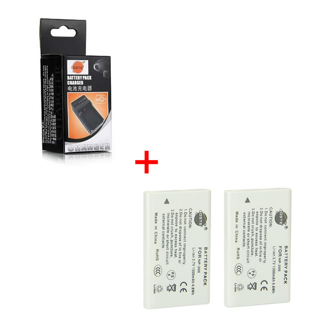 TCTK Akku 750mAh Für MINOLTA DiMAGE X, Xg, Xi, Xt Kameras – Ersatz Für NP-200