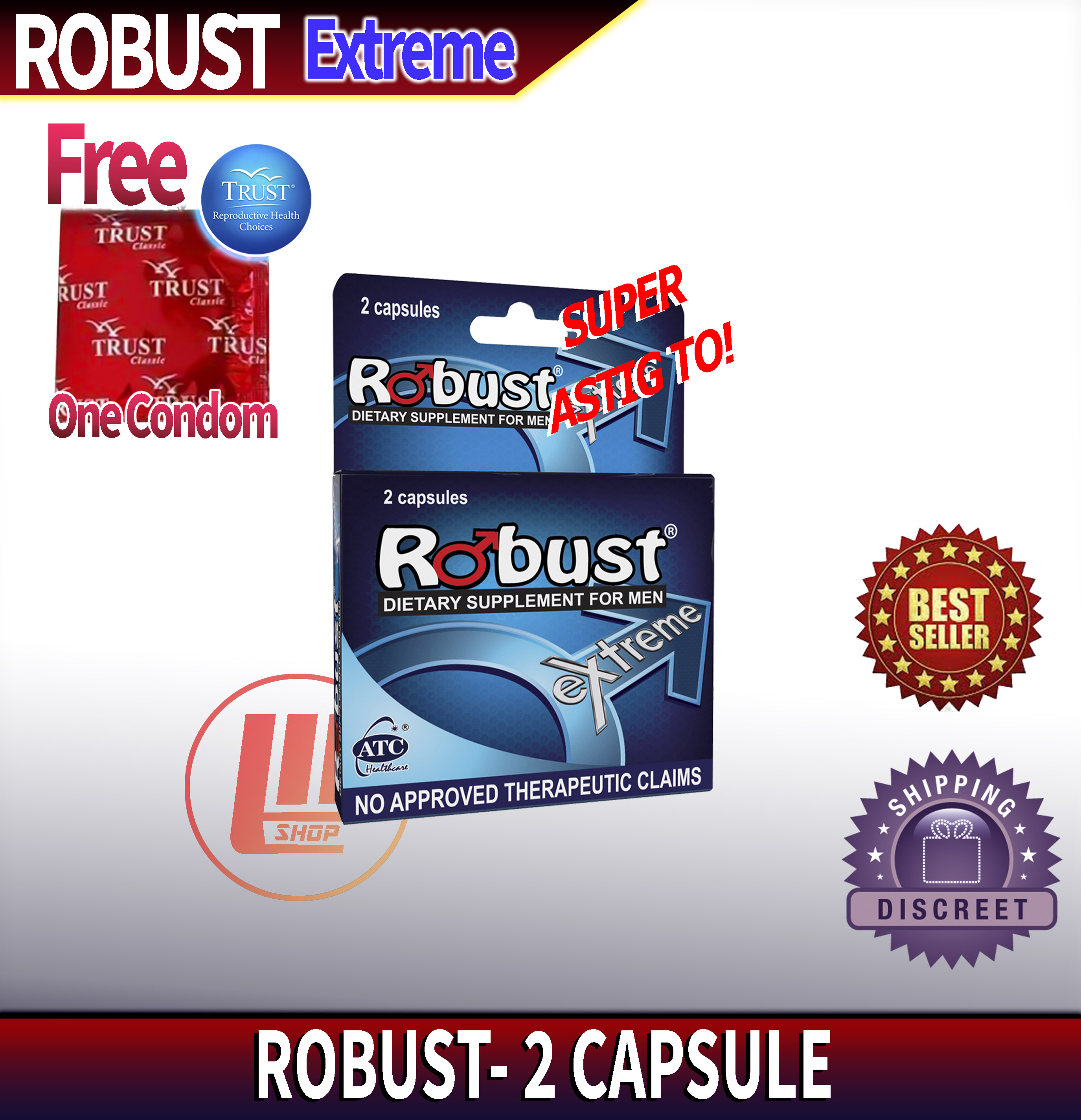 Robust Extreme for men 2 Capsule | Lazada PH