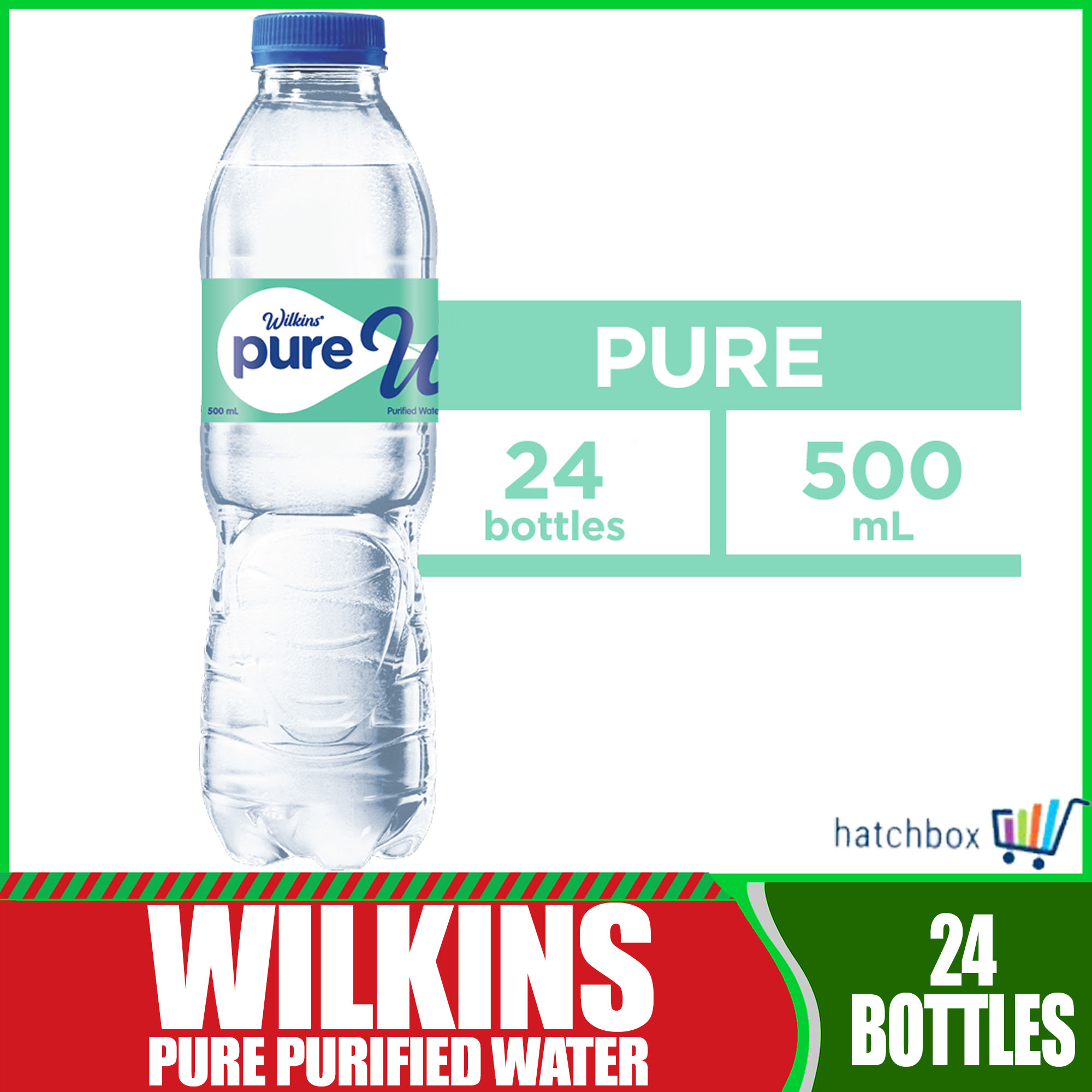 Wilkins Pure Purified Water 24 bottles / 500ml | Lazada PH