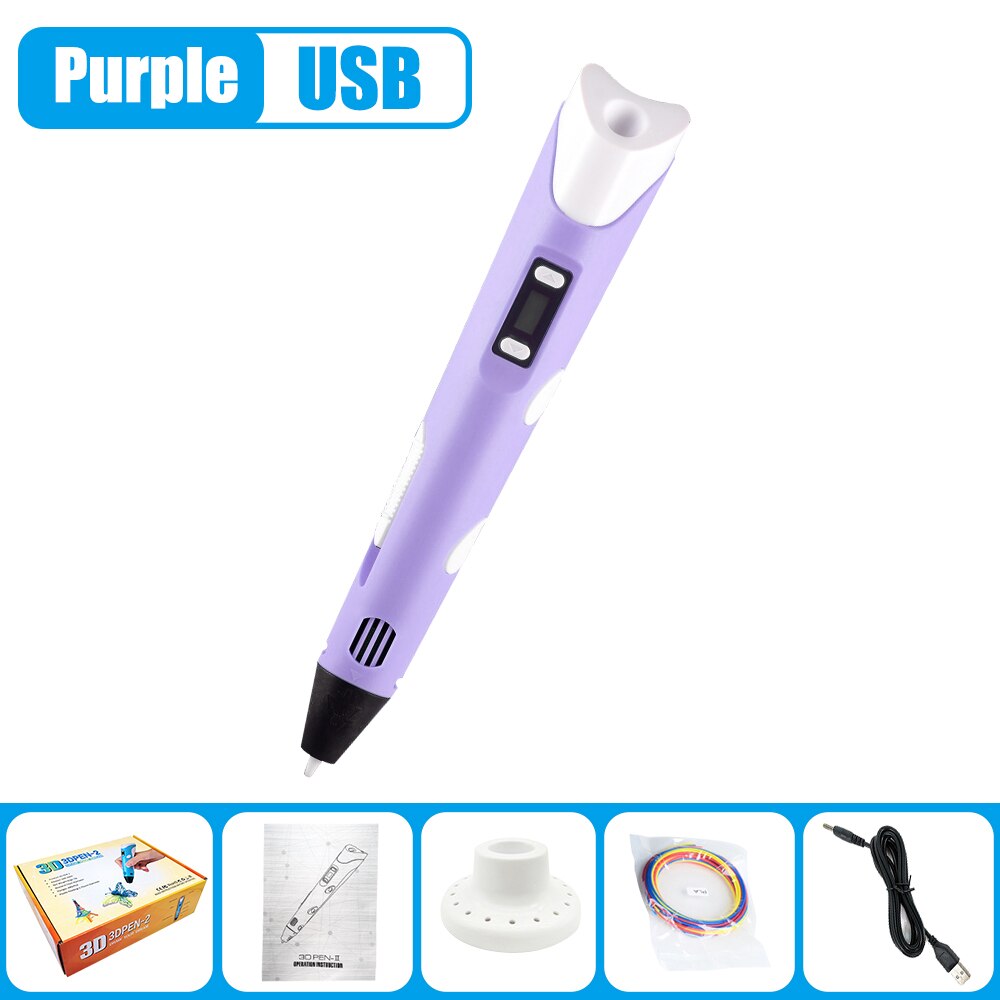 [🇵🇭 Stock&COD] Original 3D Printer Pen Full Set with Filament 3M 3 ...