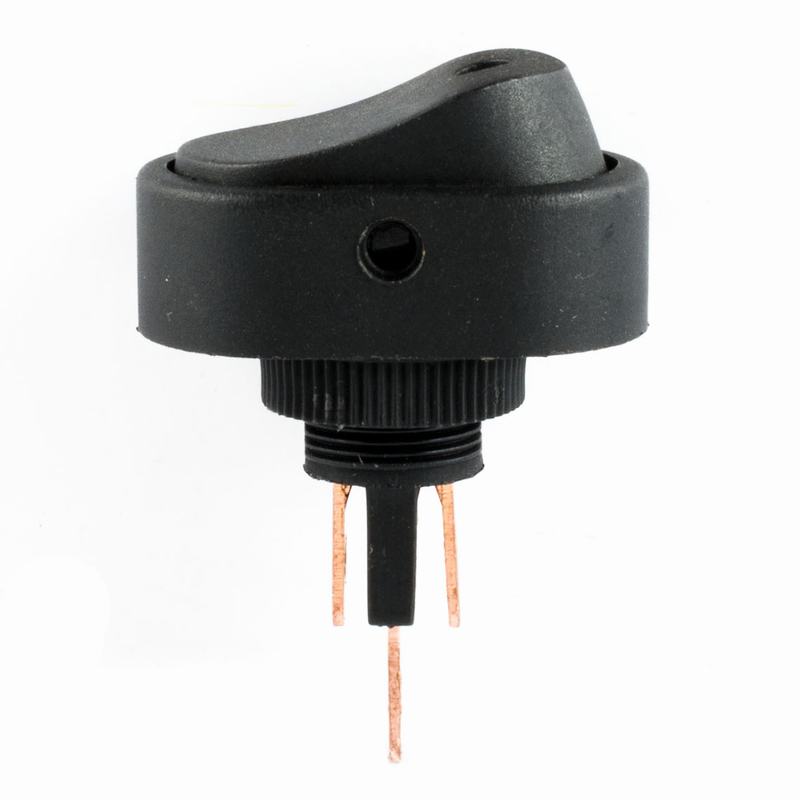 Universal Auto 12V Illuminated Fog Light Rocker Switch With Blue LED