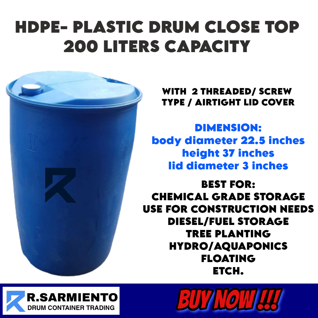 PLASTTROMMEL 200 LITER (EN BRUKTPLASTTROMMEL 200 LITER (EN BRUKT  