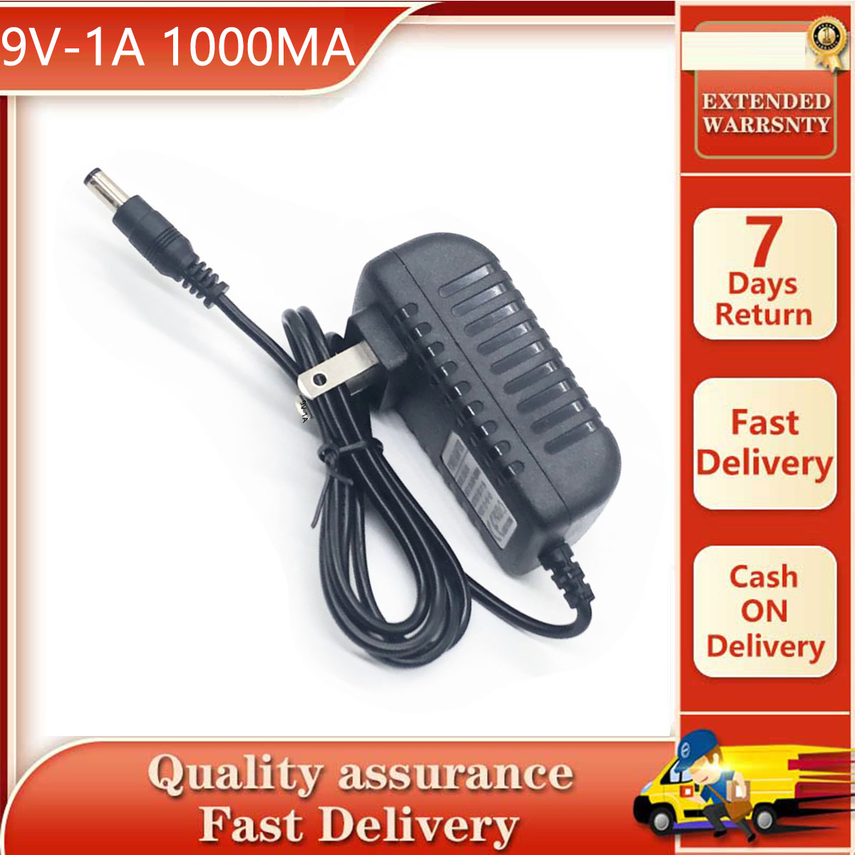 Top Chargeur Adaptateur Secteur 9V Pour Claviers Casio CTK-481 CTK-560 CTK-631 CTK-650 CTK-651 CTK-671 CTK-680 AD-5