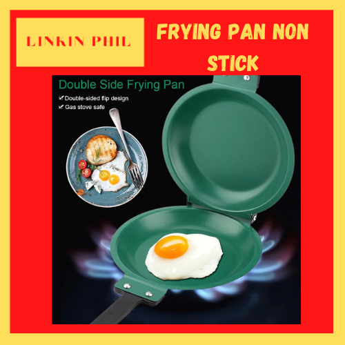 Linkin PHIL Double Sided Frying Pan Non Stick Folding Omelette Pan Lazada PH