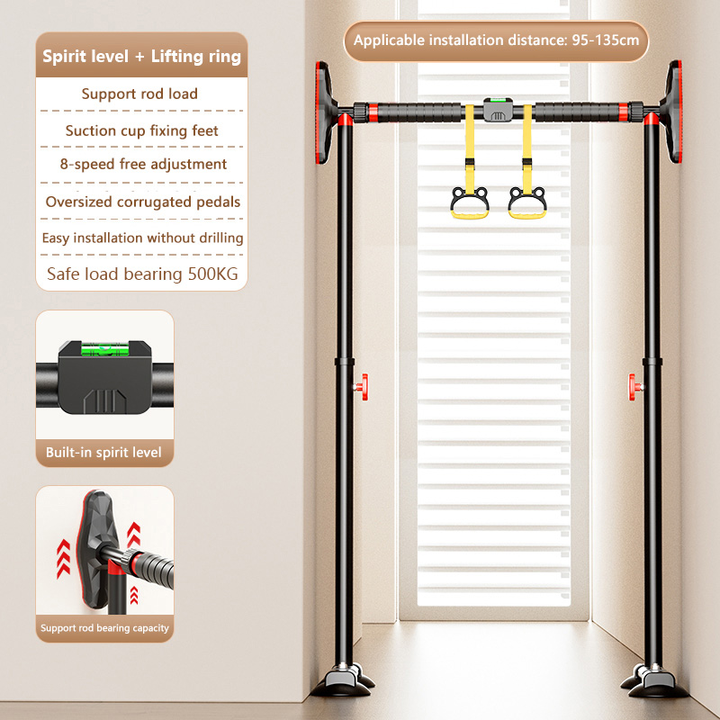 Horizontal bar indoor household Door PullUp Bars No drilling