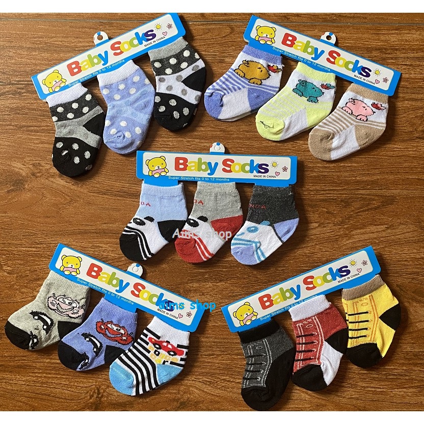 Organic Cotton Socks 5pairs Breathable Soft Baby Ankle Floor Socks For 0-12months Infant Toddler 