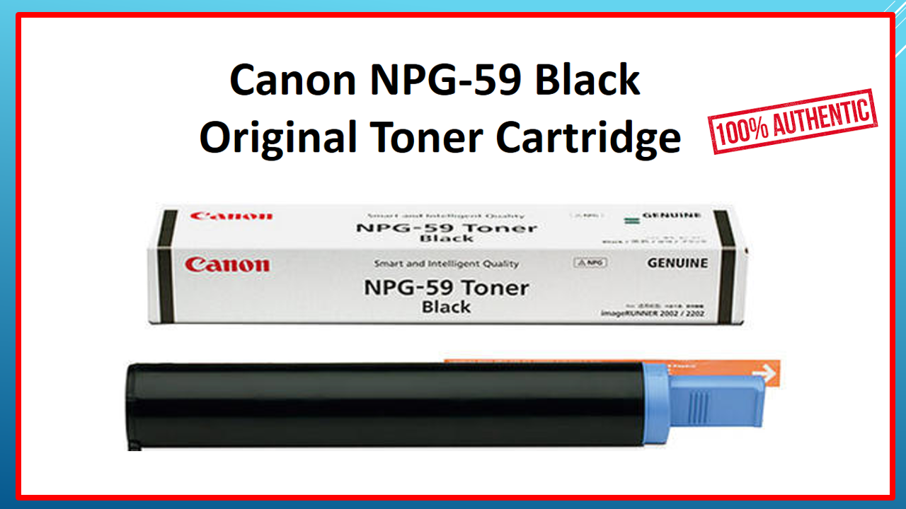 Canon Npg Black Original Toner Cartridge Lazada Ph