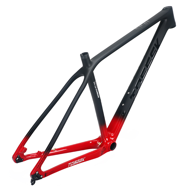 Authentic TOSEEK mountain bike carbon fiber frame 27.5 inch 29 inch ultra light carbon frame bicycle accessories Lazada PH