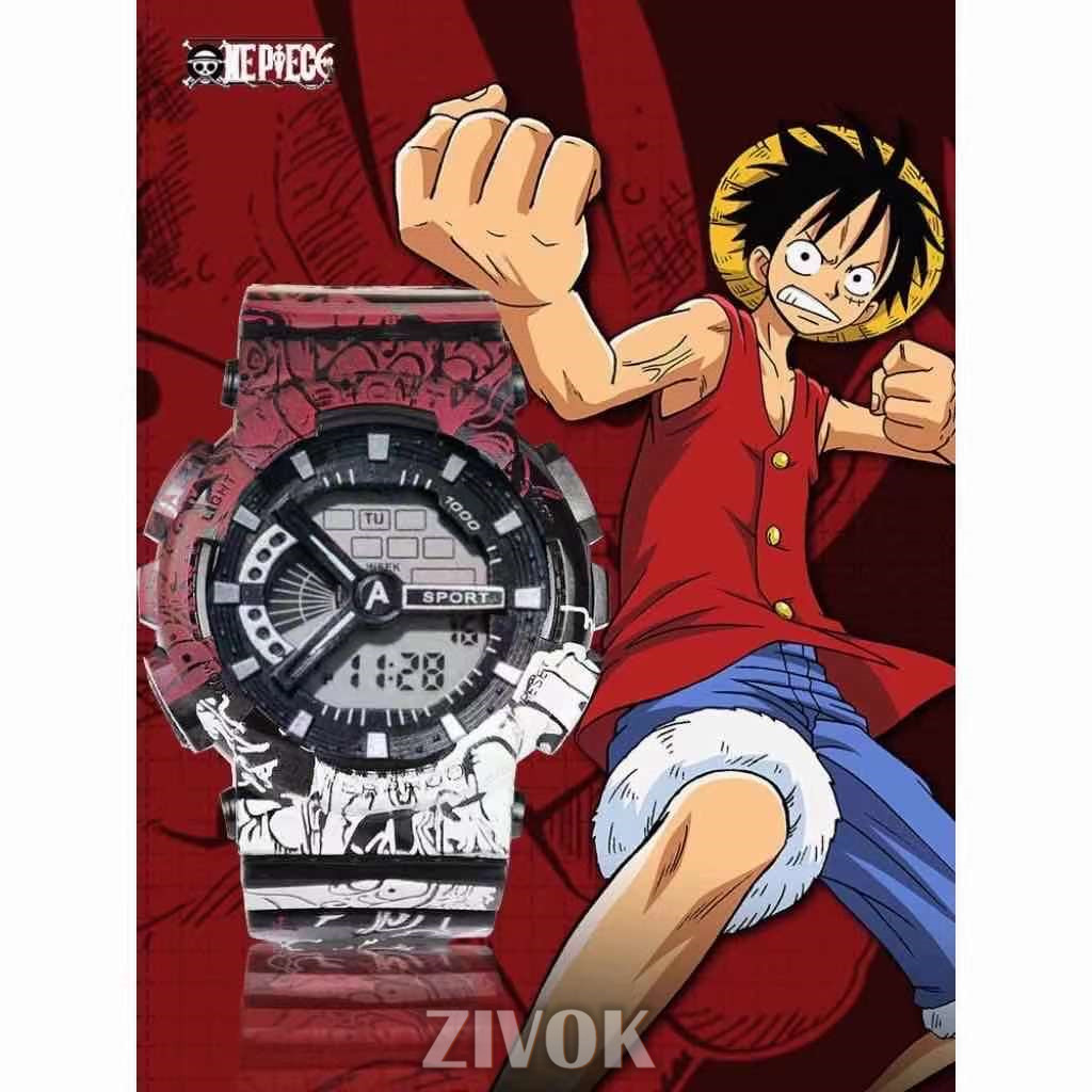 ZIVOK] One Piece / Dragon Ball Cartoon Animation Limited Edition Digital  Watch Waterproof Unisex Sports Relo Watches W0124 W0125 W0126 W0127 |  Lazada PH