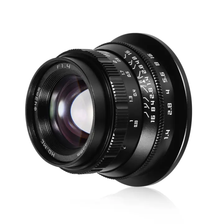 Andoer 35mm F1 4 Manual Focus Camera Lens Full Frame Large Aperture Lens Replacement Canon Eos R Rp R5 R6 Rf Mount Mirrorless Cameras Lazada Singapore