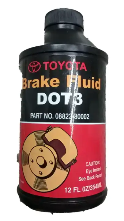 Genuine Toyota Brake Fluid Dot3 354ml Lazada Ph