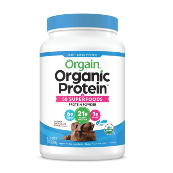 Orgain Organic Protein + 50 Superfoods 32.3 Oz Creamy Chocolate Fudge 