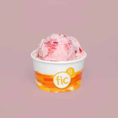 FIC Strawberry Premium Ice Cream 460ml