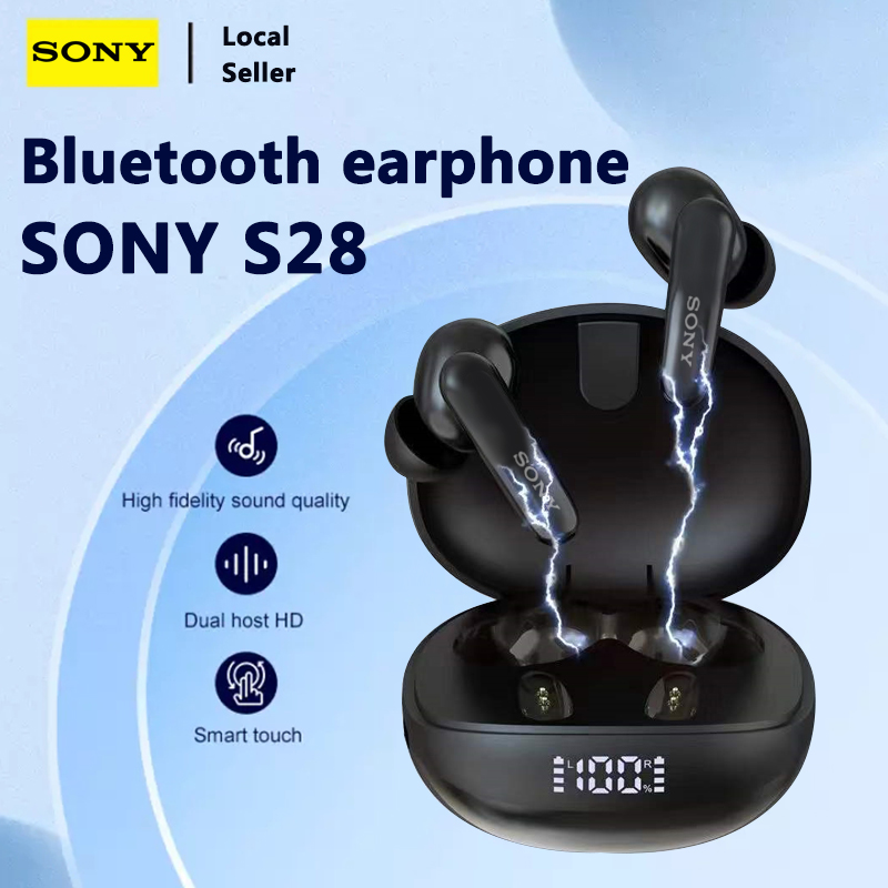 （Philippine Seller）SONY S28 Wireless Earbuds Bluetooth Earphone 5.1 In