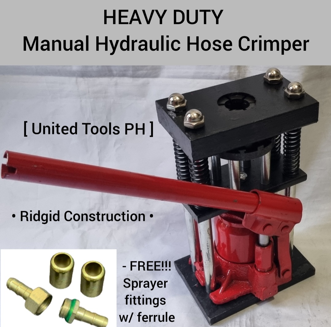 HEAVY DUTY Manual Hydraulic Power Sprayer Hose Crimper Lazada PH