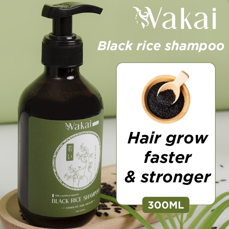 Wakai Hair Growth Shampoo stimulates hair growth, prevents hair loss ...