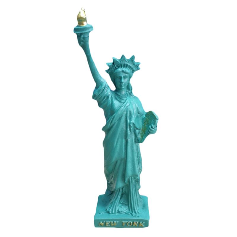 New York Statue Of Liberty Goddess Resin Liberty Goddess Figurine Ornament Bookshelf Liberty