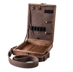 Nhà văn cổ điển Messenger hộp gỗ Vali lưu trữ hộp Nhà Văn nhà thiết kế sáng tạo kiến trúc sư du lịch nhỏ gọn hộp gỗ Túi