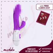 Midoko Dual Head Rabbit Vibrator - 30 Speed G-Spot Stimulator