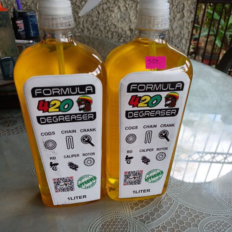 degreaser on brake rotors