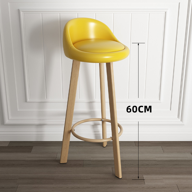 2PCSModern Simple Bar Chair High Chair Bar Table Chair High Stool
